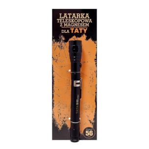 Opakowanie Latarka teleskopowa z magnesem dla Taty