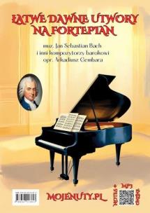 Łatwe dawne utwory na fortepian + MP3. Autor:   Praca zbiorowa. Multiszop.pl Okładka książki Łatwe dawne utwory na fortepian + MP3