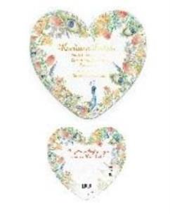 Opakowanie Laurka dwustronna Serce Babcia - Paw w tulipanach