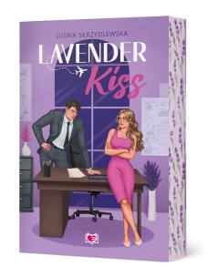 Okładka książki Lavender Kiss (ilustrowane brzegi)