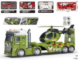 Opakowanie Laweta + helikopter Militarny 55x12x20cm