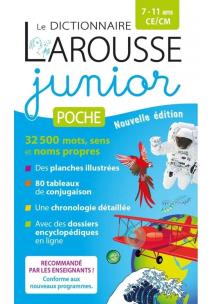 Okładka książki Le dictionnaire Larousse Junior poche 7/11 ans...