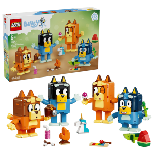 Opakowanie LEGO Bluey rodzina Blue z klocków 11217