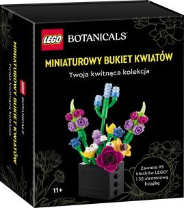 Okładka książki Lego Botanicals Miniaturowy bukiet kwiatów MAB-6602