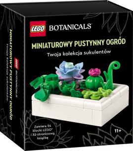 Okładka książki Lego Botanicals Miniaturowy Pustynny Ogród MAB-6601