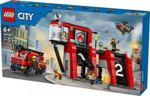 Opakowanie Lego City Remiza strażacka z wozem strażackim 60414