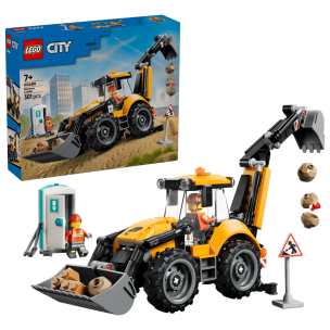 Opakowanie LEGO City Żółta koparko-ładowarka 60480