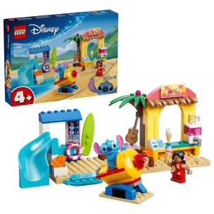 Opakowanie LEGO Disney Classic Zabawa na plaży z Lilo i Stitchem 43280