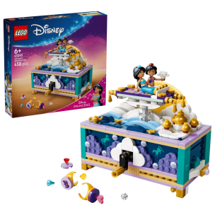 Opakowanie LEGO Disney Princess Szkatułka na biżuterię Dżasminy 43295