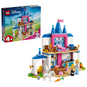 Opakowanie LEGO Disney Princess Zamek Kopciuszka i jej zwierzęcych przyjaciół 43283