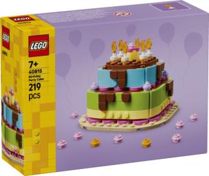 Opakowanie LEGO Iconic Tort na przyjęcie urodzinowe 40815