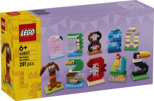 Opakowanie LEGO Iconic Urodzinowe cyferki 40807