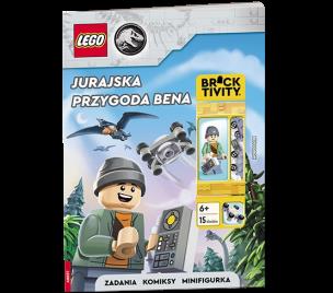 Okładka książki Lego Jurassic World. Jurajska przygoda Bena