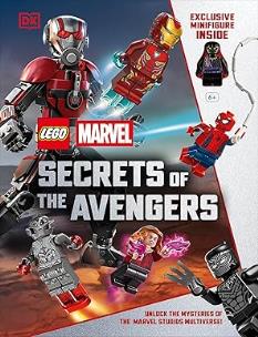 Okładka książki LEGO Marvel Secrets of the Avengers