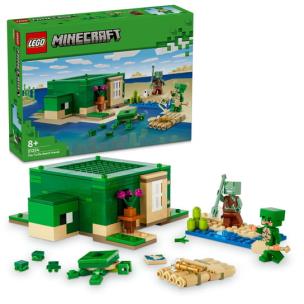 Opakowanie Lego Minecraft Domek na plaży żółwi 21254