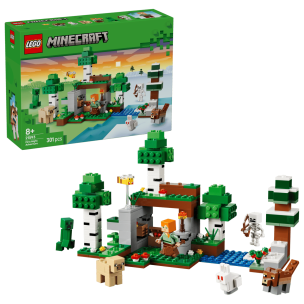 Opakowanie LEGO Minecraft Przetrwanie pierwszej nocy 21593