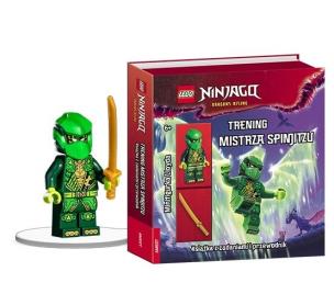 Lego Ninjago Trening mistrza Spinjitzu LTM-6704. Autor: Opracowanie zbiorowe. Multiszop.pl Okładka książki Lego Ninjago Trening mistrza Spinjitzu LTM-6704