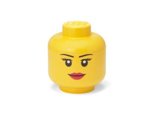 Opakowanie Lego pojemnik główka small - girl