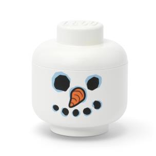 Opakowanie Lego pojemnik główka small - snowman