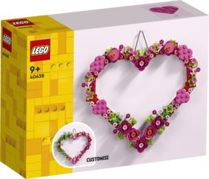 Opakowanie LEGO(R) 40638 Ozdoba w kształcie serca