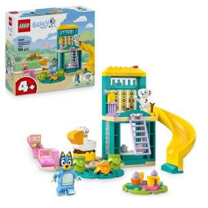 LEGO(R) BLUEY 11201 Blue i Łatko na placu zabaw. Wydawca: LEGO(R). Multiszop.pl Opakowanie LEGO(R) BLUEY 11201 Blue i Łatko na placu zabaw