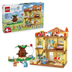 LEGO(R) BLUEY 11203 Dom rodzinny Blue. Wydawca: LEGO(R). Multiszop.pl Opakowanie LEGO(R) BLUEY 11203 Dom rodzinny Blue