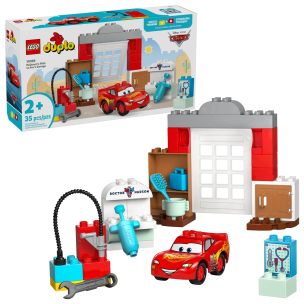 LEGO(R) DUPLO 10456 Wizyta McQueena w warsztacie. Wydawca: LEGO(R). Multiszop.pl Opakowanie LEGO(R) DUPLO 10456 Wizyta McQueena w warsztacie