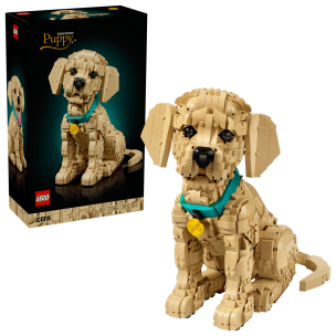 Opakowanie LEGO(R) ICONS 11384 (2szt) Szczeniak golden retriever