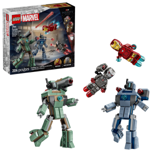 Opakowanie LEGO(R) SUPER HEROES 76320 Iron Man i War Machine kontra drony Hammera