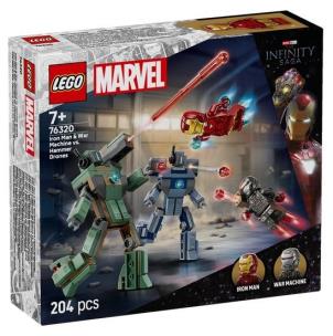 LEGO(R) SUPER HEROES 76320 Iron Man i War Machine. Wydawca: LEGO(R). Multiszop.pl Opakowanie LEGO(R) SUPER HEROES 76320 Iron Man i War Machine
