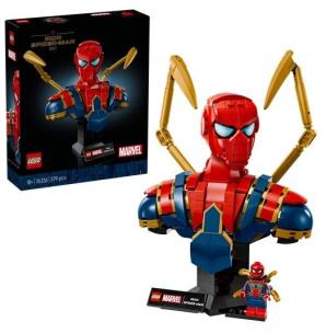 LEGO(R) SUPER HEROES 76326 Popiersie Iron Spider-Man. Wydawca: LEGO(R). Multiszop.pl Opakowanie LEGO(R) SUPER HEROES 76326 Popiersie Iron Spider-Man