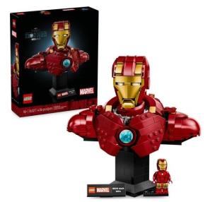 LEGO(R) SUPER HEROES 76327 Popiersie Iron Mana MK4. Wydawca: LEGO(R). Multiszop.pl Opakowanie LEGO(R) SUPER HEROES 76327 Popiersie Iron Mana MK4
