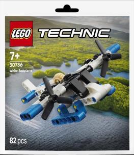 Opakowanie LEGO(R)TECHNIC 30736 (30szt) Biały wodnosamolot