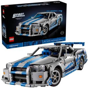LEGO(R) TECHNIC 42210 Samochód Nissan Skyline GT-R. Wydawca: LEGO(R). Multiszop.pl Opakowanie LEGO(R) TECHNIC 42210 Samochód Nissan Skyline GT-R
