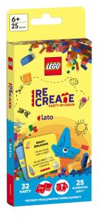 Opakowanie LEGO. Recreate. Karty wyzwań. Lato