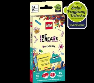 Okładka książki Lego Recreate. Karty wyzwań. Urodziny
