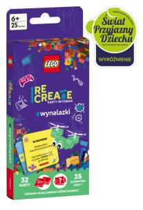 Okładka książki Lego Recreate. Karty Wyzwań. Wynalazki