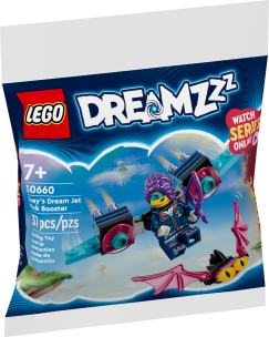 Opakowanie Lego RECRUITMENT BAGS 30660 Plecak odrzutowy z dopalaczami Zoey & Pajęcza ucieczka Z-Bloba i Bunchu