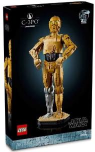 Opakowanie Lego Star Wars C-3PO figurka Droida do zbudowania 75398