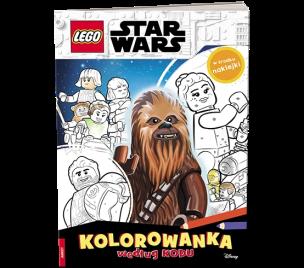 Okładka książki LEGO STAR WARS Kolorowanka według kodu