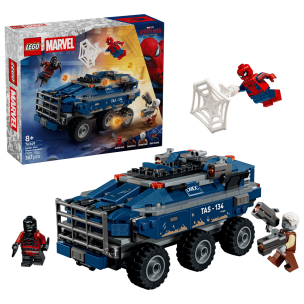 Opakowanie LEGO Super Heroes Pościg Spider-Mana za więźniarką 76349