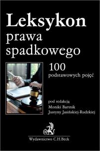 Okładka książki Leksykon prawa spadkowego. 100 podstawowych pojęć