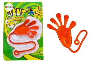 Lepka rączka elastyczna glut slime pomarańczowa. Wydawca: Leantoys. Multiszop.pl Opakowanie Lepka rączka elastyczna glut slime pomarańczowa