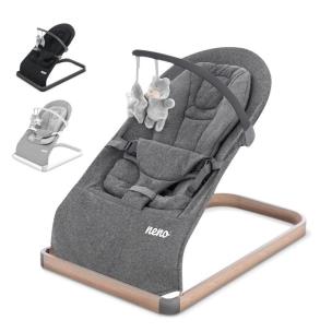 Leżaczek dla dzieci Chiaro Graphite. Wydawca: Neno. Multiszop.pl Opakowanie Leżaczek dla dzieci Chiaro Graphite