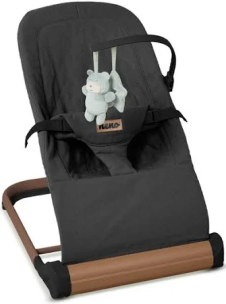 Leżaczek dla dzieci Nesso Dark Grey. Wydawca: Neno. Multiszop.pl Opakowanie Leżaczek dla dzieci Nesso Dark Grey