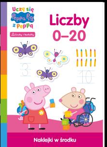 Okładka książki Liczby. Uczę się z Peppą. Świnka Peppa