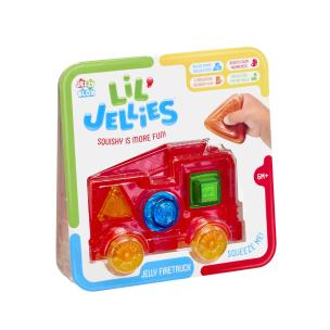 Opakowanie Lil Jellies Jelly Fire Truck Miękki Wóz Strażacki sorter