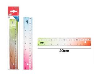 Opakowanie Linijka plastikowa 20cm