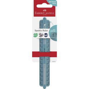 Linijka Sparkle Ocean 15cm. Wydawca: Faber Castell. Multiszop.pl Opakowanie Linijka Sparkle Ocean 15cm
