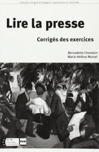 Okładka książki Lire la presse corrige